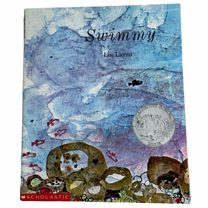 Scholastic Swimmy Picture Book with Blue Multicolor Illustrations